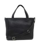 マーガレットハウエル MARGARET HOWELL idea レザー 2WAY トートバッグ ショルダーバッグ ブラック 黒