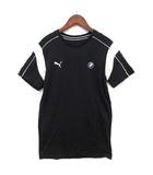 プーマ PUMA BMW MMS T7 Tシャツ コットン 半袖 ブラック 黒 XS 533367