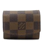 ルイヴィトン LOUIS VUITTON ダミエ カフスケース ジュエリーケース アクセサリーケース