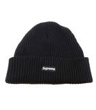 シュプリーム SUPREME ワイドリブ ビーニー Wide Rib Beanie 20AW スモールボックスロゴ ニットキャップ ニット帽 ブラック 黒 ☆AA★