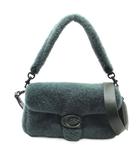 コーチ COACH ピロー タビー シアリング ショルダーバッグ 26 クロスボディ 2WAY グリーン CC445