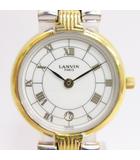 ランバン LANVIN 腕時計 クォーツ コンビ ■GY99