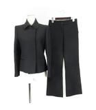  bybios セットアップ スーツ ジャケット パンツ 38 ブラック 250307E