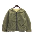 ビズビム VISVIM IRIS LINER JKT ライナージャケット ブルゾン リバーシブル 0116205013036 カーキ アイボリー 2 ■GY03