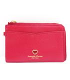 サマンサタバサ Samantha Thavasa Petit Choice ハートモチーフ マルチケース カードケース 財布 レザー レッド
