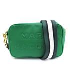 マークジェイコブス MARC JACOBS ロゴ ショルダーバッグ カメラバッグ レザー グリーン