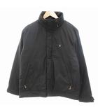 ハッシュパピー Hush Puppies 中綿ジャケット ハイネック ジップアップ M 黒 ブラック /UD