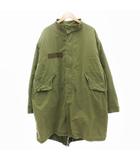 フリークスストア FREAKS STORE M-65 モッズコート ライナー付き ロング丈 中綿 M カーキ /JS ■FF