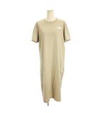 ザノースフェイス THE NORTH FACE W’S ESSENTIAL S/S MAXI DRESS マキシドレス ワンピース ロング 半袖 NT7ZQ42C カーキ系 M
