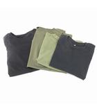 ユニクロ UNIQLO 4点セット Tシャツ カットソー 半袖 ノースリーブ ワンピース マキシ ロング M 黒 ブラック カーキ /AE