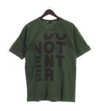 カラー kolor Tシャツ カットソー 半袖 プリント グリーン 1