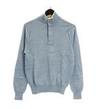 ブルックスブラザーズ BROOKS BROTHERS ポロニット シャツ 長袖 コットン ブルー XS