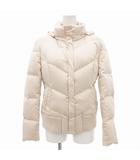 エニィスィス エニシス anySiS ダウンジャケット ブルゾン ジップアップ 3 ピンク /JS