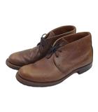 レッドウィング REDWING レースアップ ベックマン チャッカブーツ レザー USA製 ブラウン 9017 US8.5 26.5cm