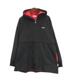 フィラ FILA 裏フリース パーカー ジャケット ジップアップ ブラック 5L 250930E