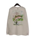 ナイキ NIKE ACG TROUT SUMMIT Tシャツ カットソー 長袖 プリント FQ3728-121 ホワイト XL