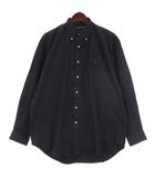 ラルフローレン RALPH LAUREN シャツ 長袖 ボタンダウン ネイビー M ☆AA★