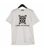 コムデギャルソン COMME des GARCONS CDG ロゴ プリント Tシャツ カットソー 半袖 SZ-T084 AD2025 ホワイト L