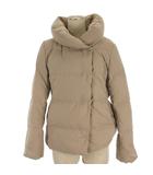 プラステ PLST ダウンジャケット ジップアップ ベージュ系 L