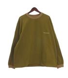 ホワイトマウンテニアリング White Mountaineering HEM DRAW CORD CREWNECK SWEAT SHIRT アレンジヘムコード ライト裏毛 スウェットプルオーバー 長袖 2 ブラウン WM2173510