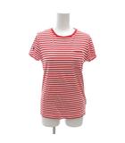 ポロ ラルフローレン POLO RALPH LAUREN 美品 Tシャツ S レッド 赤 ホワイト 白 ポニー刺繍 丸首 ボーダー /IU