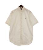 ラルフローレン RALPH LAUREN ボタンダウン シャツ 半袖 ホワイト S 251111E