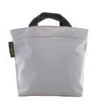 エルベシャプリエ Herve Chapelier ミニハンドバッグ 舟形 ナイロン グレー /IU