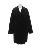 ミューニック Munich チェスターコート ロング ウール S 黒 ブラック /GV