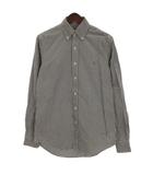 ラルフローレン RALPH LAUREN チェック ボタンダウン シャツ 長袖 ネイビー XS 251121E