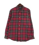 ラルフローレン RALPH LAUREN チェック シャツ 長袖 レッド L