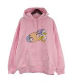 パレス Palace Rear View Hood パーカー スウェット プリント 裏起毛 ピンク XL