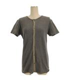 ワイズ Y's カーディガン 半袖 カットソー 3 グレー 251202E