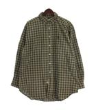 ラルフローレン RALPH LAUREN チェック シャツ 長袖 ブラウン系 16-34 ☆AA★