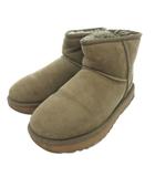 アグ オーストラリア UGG australia ショートブーツ 23cm シューズ スエード ロゴ カーキ /AE