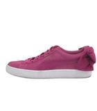 プーマ PUMA スニーカー リボン 366779 ピンク 24cm