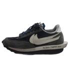 ナイキ NIKE × Fragment Design × sacai LD Waffle Blackended スニーカー DH2684-400 ネイビー系 24.5cm ☆AA★
