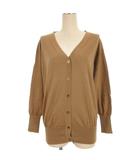イエナ IENA カーディガン ニット ウール 長袖 ブラウン 251222E