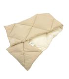 シップス SHIPS ナイロン ダウン マフラー ベージュ ■FF