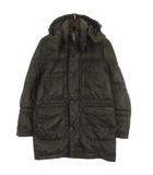 クロコダイル CROCODILE ダウンジャケット フーディ 衿リブ カーキ M ■FF