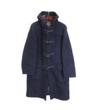 グローバーオール Gloverall ダッフルコート ロング 英国製 38 ネイビー アウター ■FF