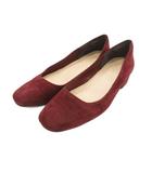 B&Y ユナイテッドアローズ BEAUTY&YOUTH ビューティー&ユース パンプス スエード 37.5 ボルドー ■FF