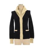 ラルフローレン RALPH LAUREN カシミヤミックス ニット カーディガン 長袖 ネイビー M 260109E ■FF