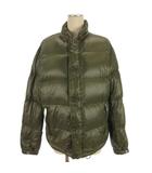 マーガレットハウエル MHL. ダウンジャケット ジップアップ グリーン M