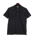 マーガレットハウエル MARGARET HOWELL ポロシャツ 半袖 ネイビー M