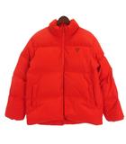 ダック ダウンジャケット ジップアップ MJ4W9894K レッド M