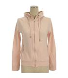 バーバリー ロンドン BURBERRY LONDON ジップ パーカー ストレッチ ピンク 1