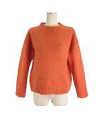 ユナイテッドアローズ A DAY IN THE LIFE UNITED ARROWS モヘヤ ニット 長袖 オレンジ ■FF