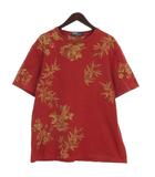 ポロ バイ ラルフローレン Polo by Ralph Lauren 花柄 Tシャツ カットソー 半袖 レッド L ■FF ☆AA★
