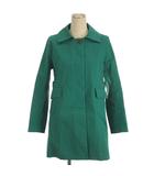 トゥモローランドコレクション TOMORROWLAND collection ステンカラーコート グリーン 38 ■TC