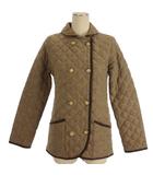 マッキントッシュ MACKINTOSH キルティングコート 中綿 英国製 ブラウン 32 ■TC